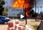 Video : Incendio, entre las calles Estanislao Zeballos y San Lorenzo de la ciudad de Santa Fe