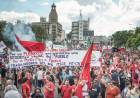 Importante movilización en Uruguay en contra de la reforma jubilatoria