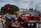 Violento choque en avenida Facundo Zuviría y Agustín Delgado