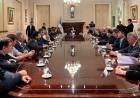 En Vivo Sin Milei: Concluyó la reunión de los gobernadores con Posse y Francos en Casa Rosada