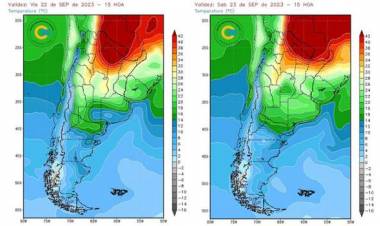 Alerta por altas temperaturas: en algunas provincias superarían los 40 grados