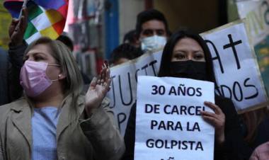 La ex presidenta de facto Jaenine Añez podria ser condenada a 30 años de prisión