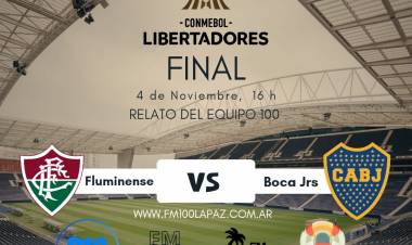 SE JUEGA LA FINAL DE LIBERTADORES. Y LO VIVIS POR R10TV