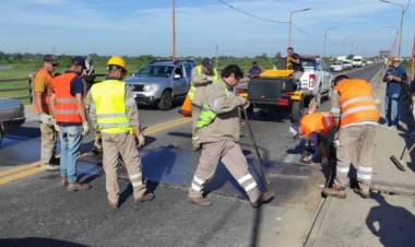 Se esperan demoras en el Puente Carretero por trabajos de mantenimiento