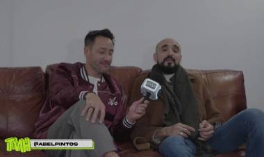 Abel Pintos y Luciano Pereyra hablan de su colaboración.