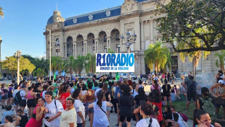 Mujeres y disidencias marcharon por el 25N en la ciudad de Santa Fe